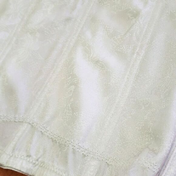 FLEXEES White XL Corset Shapewear Waist Trainer Body Shaper Slimming Contouring - Picture 4 of 4